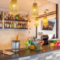 courtyard bar
