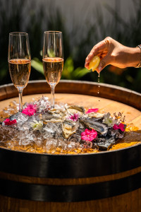 bubbly and oyster pairing