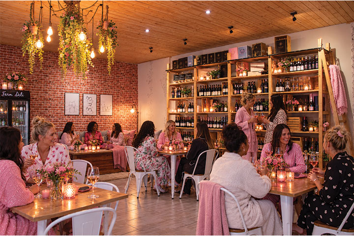 PinkDrive PJ Party at Indaba Tasting Room